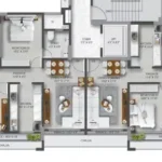 Paradigm Artteza 2 BHK Santacruz West Mumbai Floor Plan 2