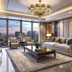 Hiranandani Vista Residences Oshiwara 3 BHK Grand Living Room