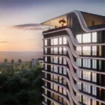 Elysia Versova Elevation Evening Sunset View