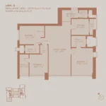 Birla Silas Tower 3 BHK Floorplan