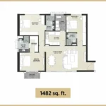 Forum Serendipity BKC Floorplan Unit 4