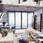 F Row Villas Paud Pune 3 BHK Designer Living Room
