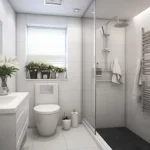 Small Compact Bathroom at Hiranandani Sands Nagaon Beach Alibaug