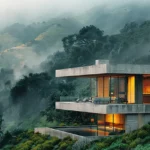 Mountain Retreat Karjat 4 BHK Villa Monsoon Elevation View