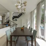 3 BHK Villa Casas Na Coline Nachinola North Goa 6 Seater Dining table