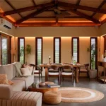 Bali Ixora Karjat 4 BHK Villa Dining and Lounge Area
