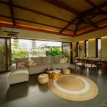 Bali Ixora Karjat 4 BHK Villa Living Area with Mat