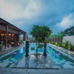 Bali Ixora Karjat 4 BHK Villa Pool Distant View