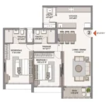 Chandak Vansham Floorplans Tower Three Royal 2 BHK