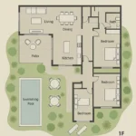 4 BHK Villa Type C Pawna Floorplan
