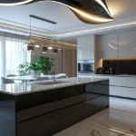 Crescent 9 Almeida Park Bandra Kitchen with Large Island
