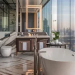 Crescent 9 Almeida Park Bandra Swanky Bathroom with Tub