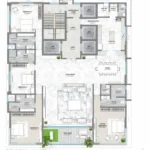 Crescent 9 Almeida Park Bandra Typical Floorplan