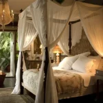 Istana Santai Nashik 5 BHK Villa Bedroom with Four Poster Bed