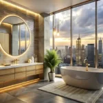 Crescent 9 Almeida Park Bandra Minimalist Bathroom