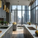 Crescent 9 Almeida Park Bandra Modern Luxury Kitchen