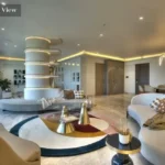 Salsette 27 Byculla Summit Residences Penthouse Living Room with Designer Furniture