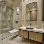 Salsette 27 Byculla Summit Residences Penthouse Elegant Master Bathroom