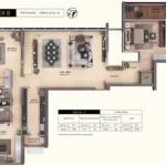 Salsette 27 Penthouse Tower B Lower Level 56 Unit Two Floorplan