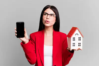Woman in FOMO Buying Property