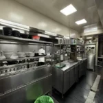 30 Room Hotel for Sale Majiwada Ghodbunder Road Thane West Kitchen with Steel Utensils Equipment