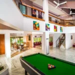 6 BHK Fully Furnished Villa Khandala Living Area with Pool table