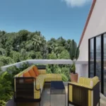 Q Vagator 4 BHK Villas Anjuna North Goa Balcony with Patio Furniture