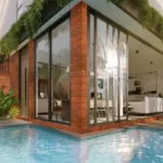 Q Vagator 4 BHK Villa Anjuna North Goa Private Pool Outside Living Room