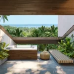 Q Vagator 4 BHK Villa Anjuna North Goa Skylight Terrace with Jacuzzi