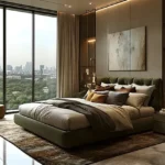 3 BHK Godrej Trilogy Worli Master Bedroom