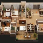 Godrej Trilogy Worli 4 BHK Floorplan