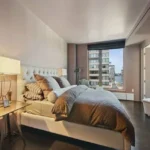 Hubtown Seasons Chembur 3 BHK Luxury City View Bedroom