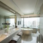 Hubtown Seasons Chembur 4 BHK Bathroom with Circular Tub