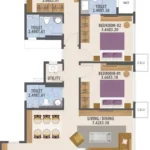 Hubtown Seasons Unit Four 3 BHK