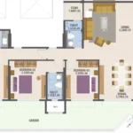 Hubtown Seasons Unit One 3 BHK