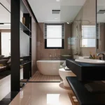 Kalpataru Privé Altamount Road Lavish Bathroom with Tub
