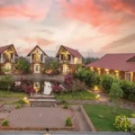 Kenisha Resort Residences Jambhulpada Khopoli 2 BHK Villas Cluster Evening Sunset View