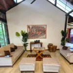 Kenisha Resort Villas Jambhulpada Khopoli Entrance Lobby with Lounge Sofas