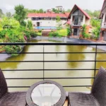 Kenisha Resort Villas Jambhulpada Khopoli Villa Balcony Overlooking Pond