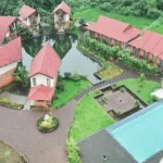 Kenisha Resort Villas Jambhulpada Khopoli Villa Cluster Seen from Above