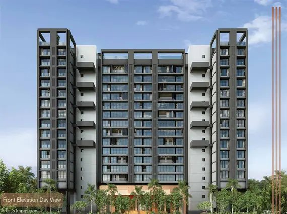 Raheja Park West Santacruz West Elevation