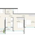 Serenova Versova 2 BHK Series 1 Floorplan