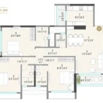 Serenova Versova 3 BHK Series 2 Floorplan