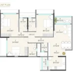 Serenova Versova 3 BHK Series 3 Floorplan