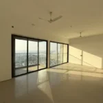4 BHK Rustomjee Paramount Khar Living Room Wide angle View