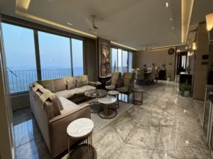 6 BHK Jodi Flat Oberoi Esquire Goregaon Grand Lounge Living Room