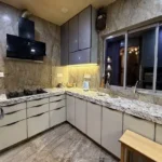 6 BHK Jodi Flat Oberoi Esquire Goregaon Granite Counter Kitchen