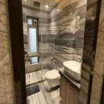 6 BHK Jodi Flat Oberoi Esquire Goregaon Marble Ensuite Bathroom