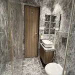 6 BHK Jodi Flat Oberoi Esquire Goregaon Vanity Wall Bathroom