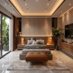 Avas Ananta Alibaug 4 BHK Villas Warm Elegant Master Bedroom